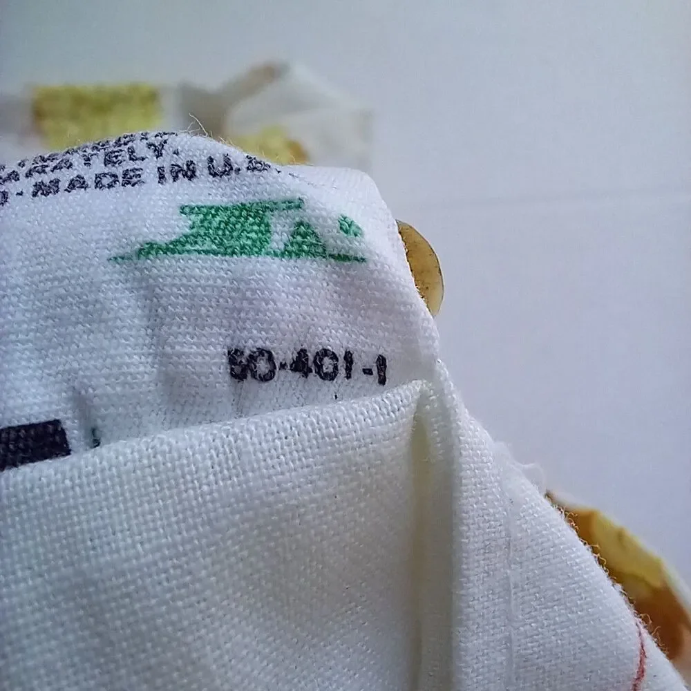 Vtg Cannon Monticello Firenzia Pillowcase-Queen Size 20